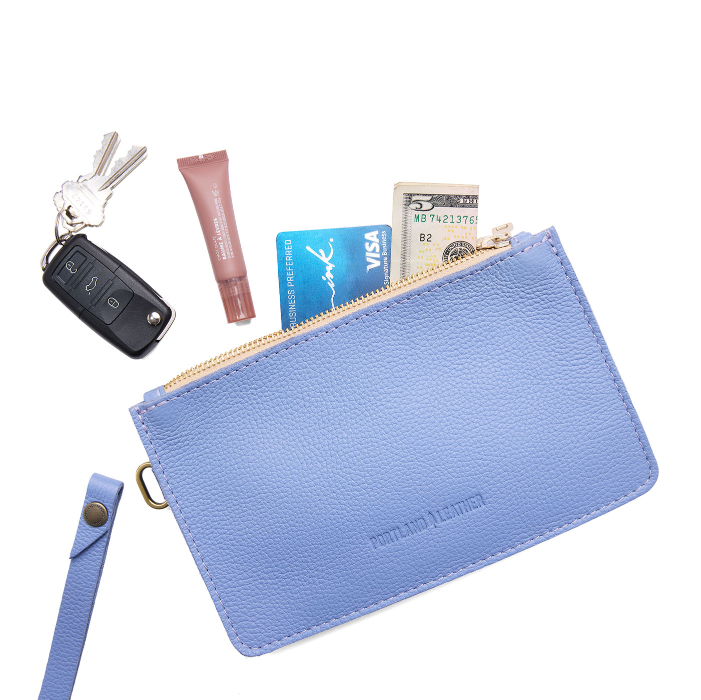 Portland Leather Goods Zip-Zap Duo Wristlet