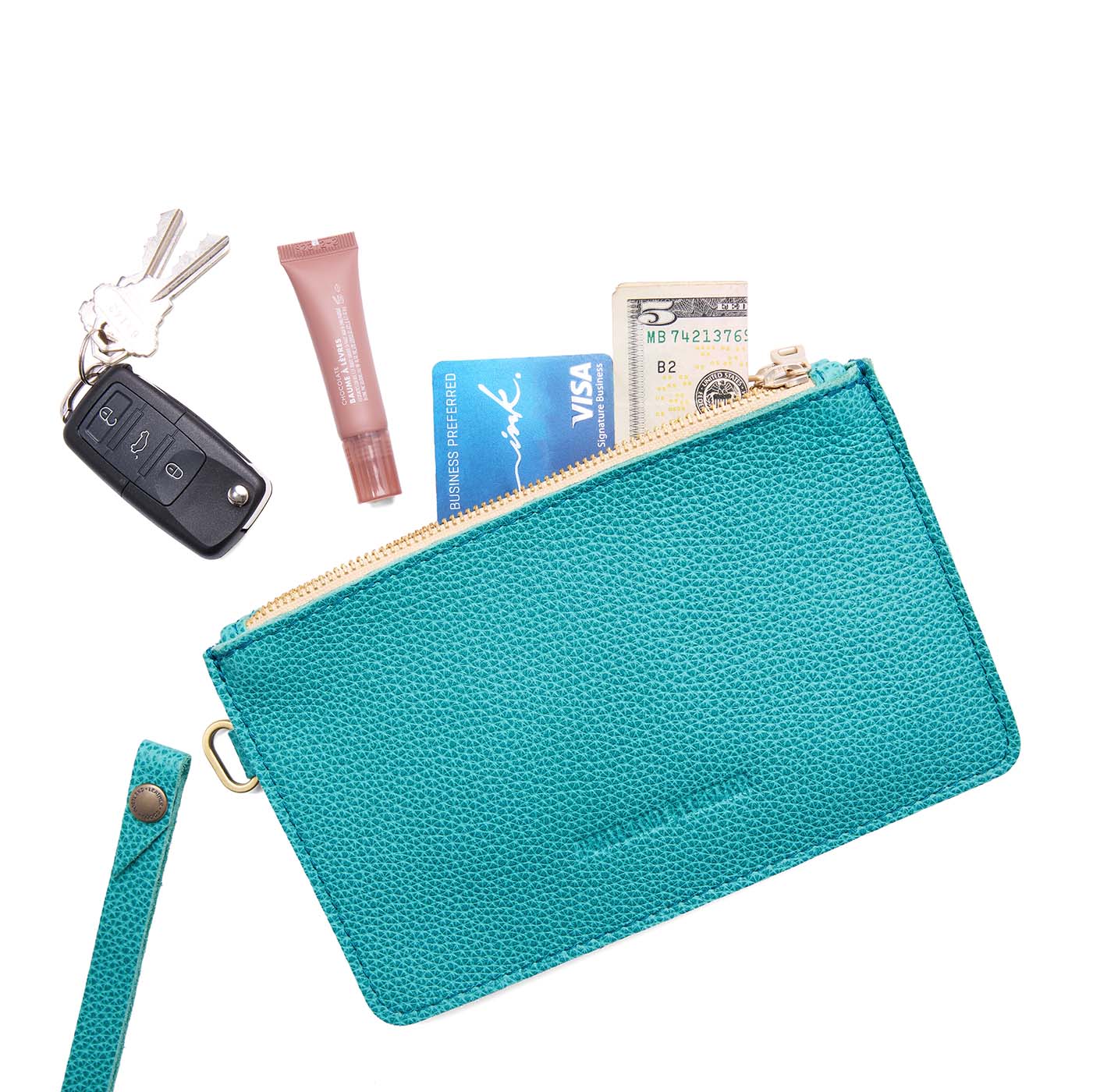 Portland Leather Goods Zip-Zap Duo Wristlet