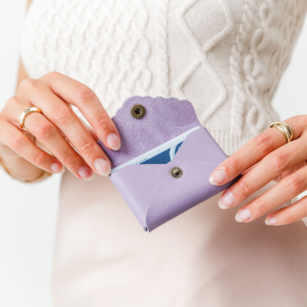 Portland Leather Goods Mini Daisy Wallet