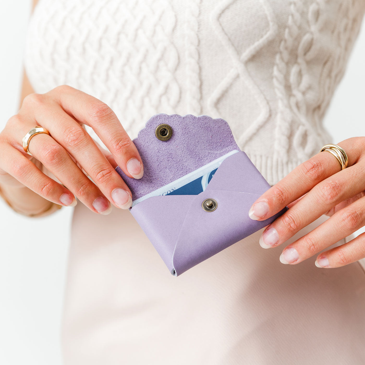 Portland Leather Goods Mini Daisy Wallet