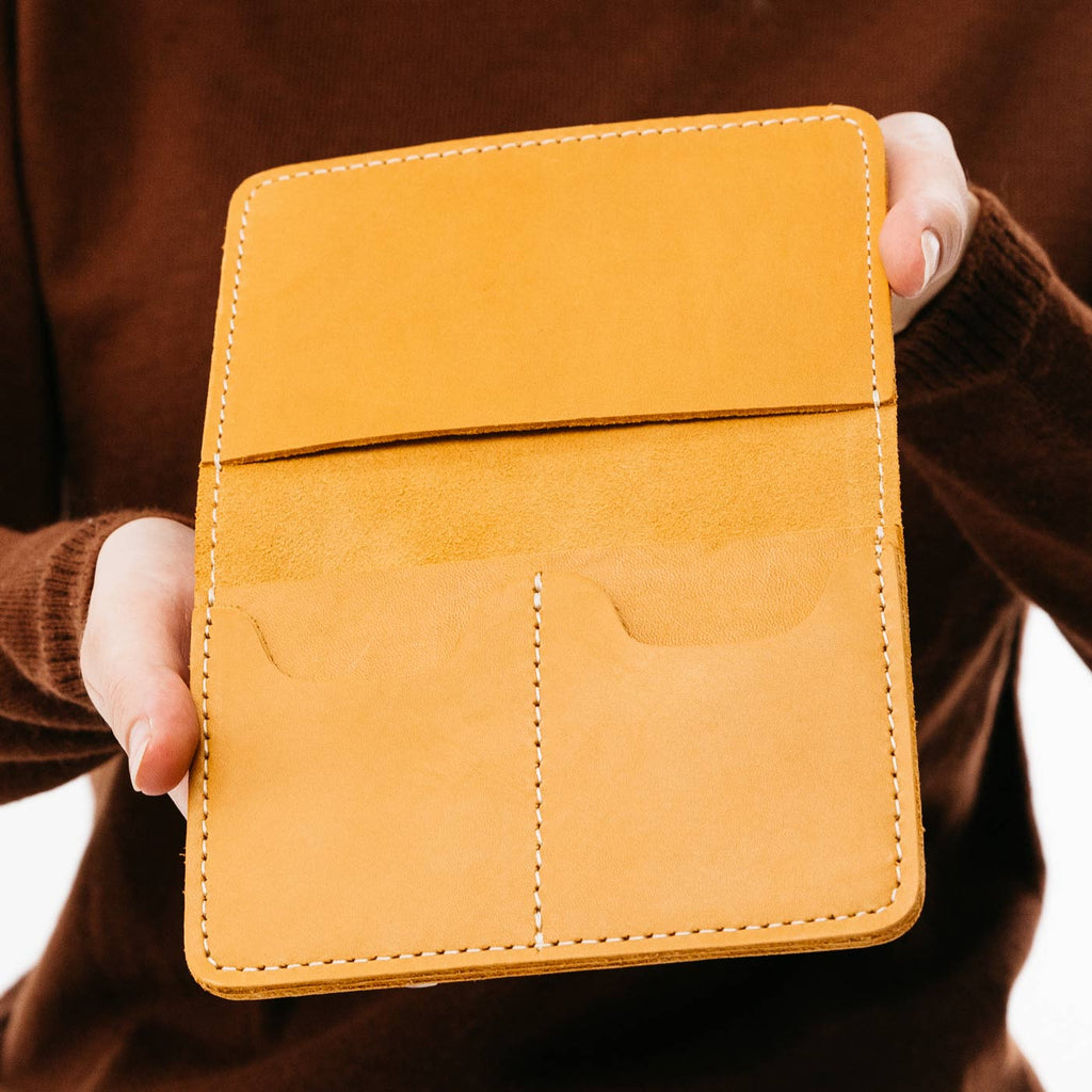 Portland Leather Goods Leather Modern Passport Holder