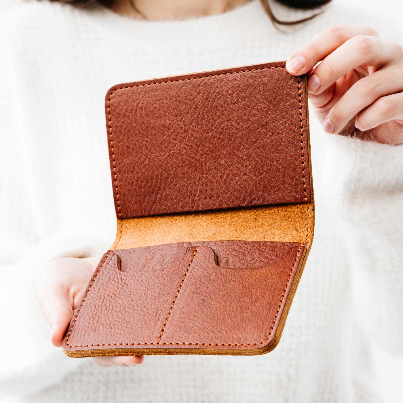 Portland Leather Goods Leather Modern Passport Holder
