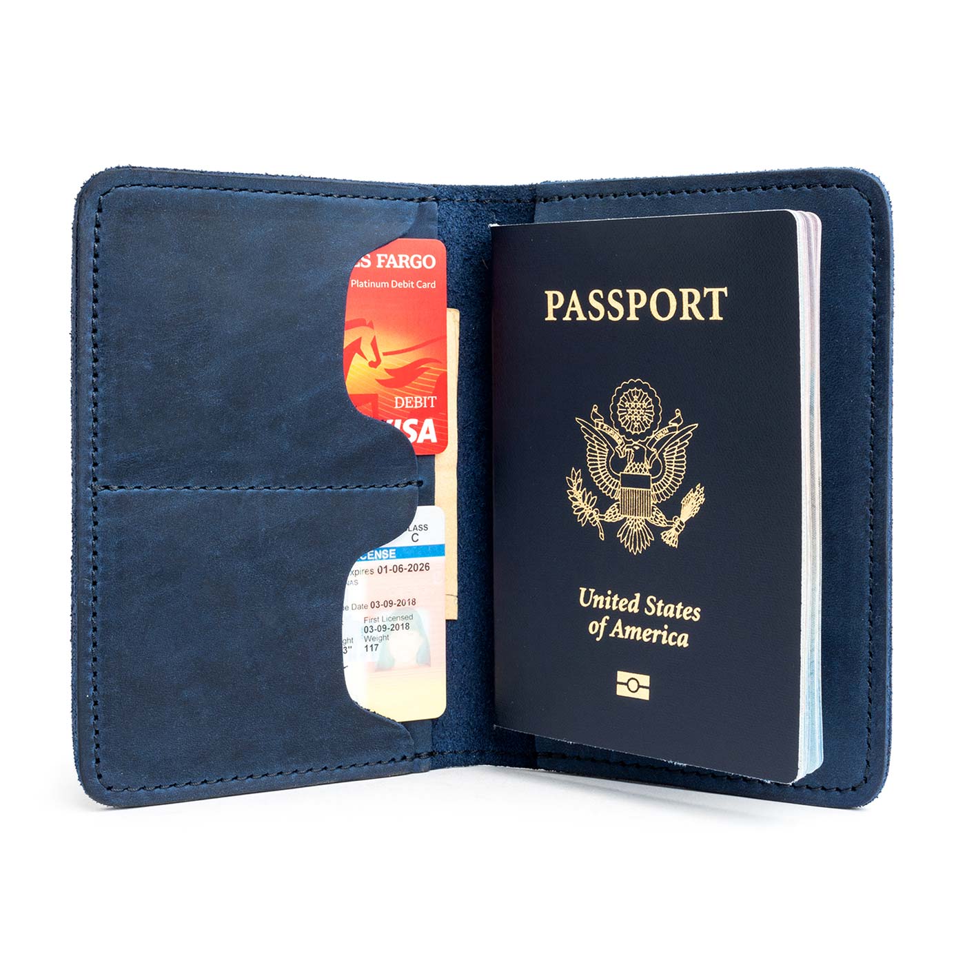 Portland Leather Goods Leather Modern Passport Holder