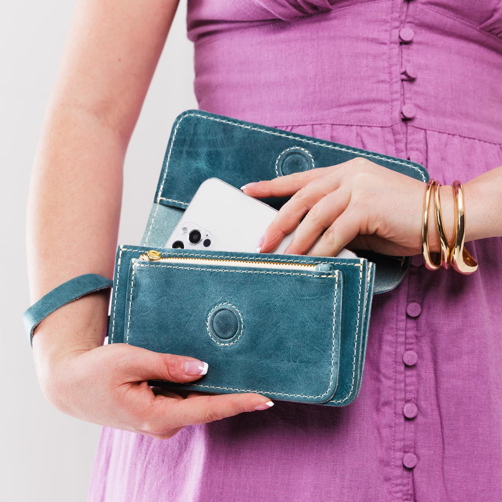 Portland Leather Goods Lily Wristlet
