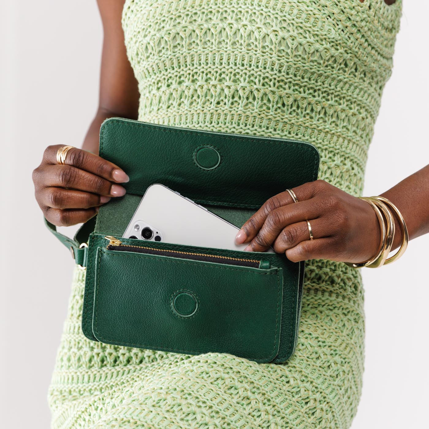 Portland Leather Goods Lily Wristlet