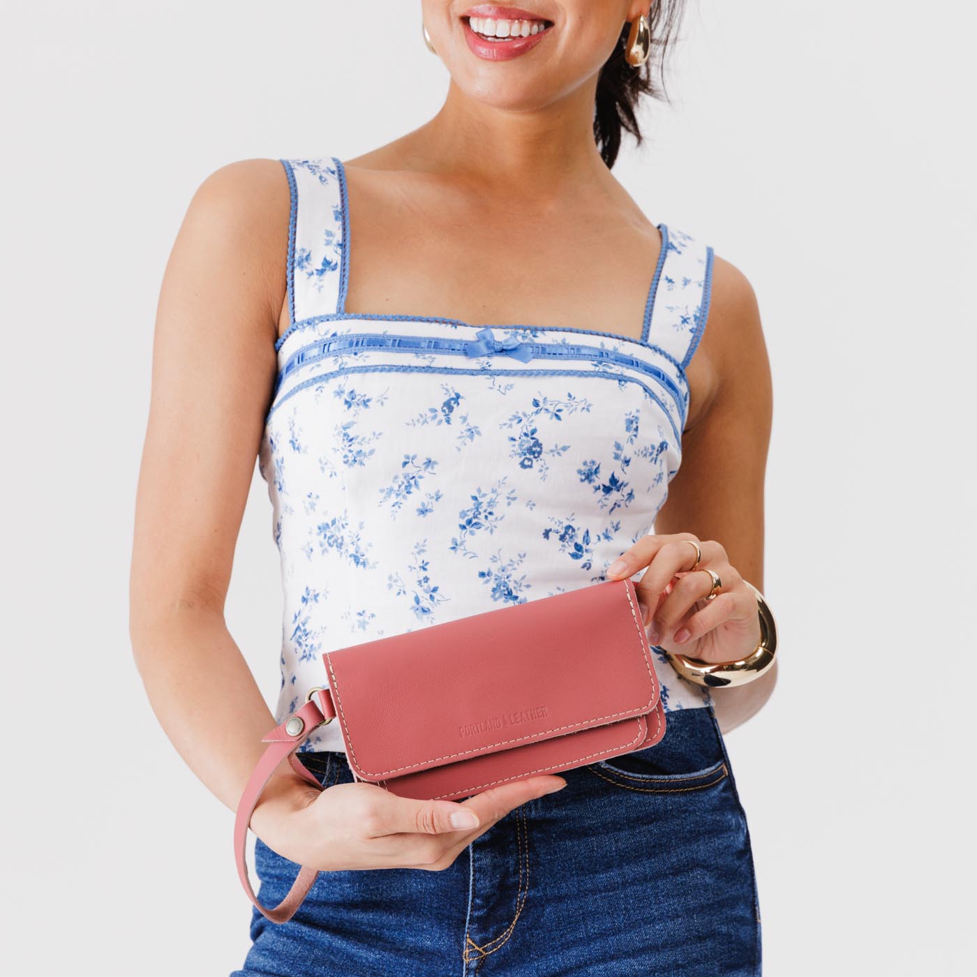 Portland Leather Goods Lily Wristlet