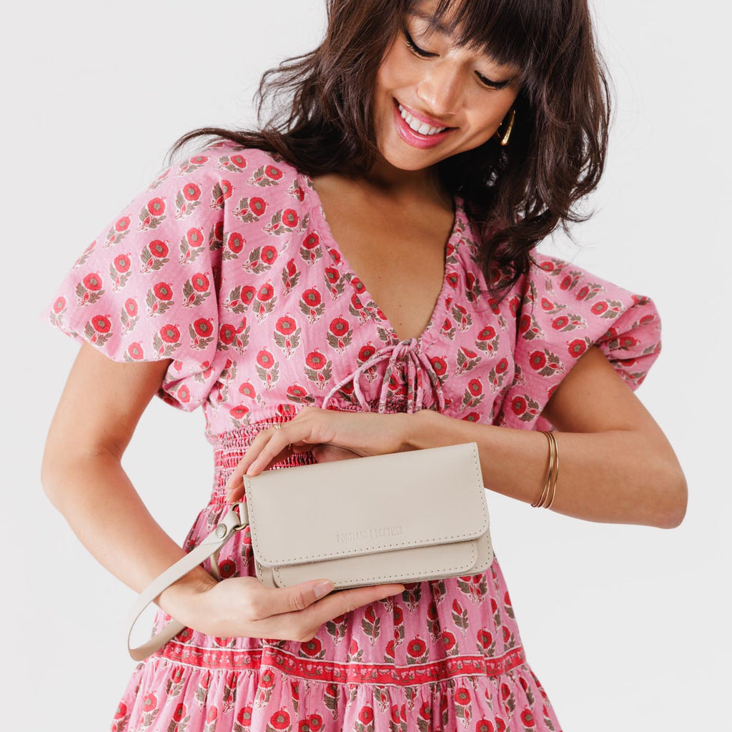 Portland Leather Goods 'Almost Perfect' Lily Wristlet