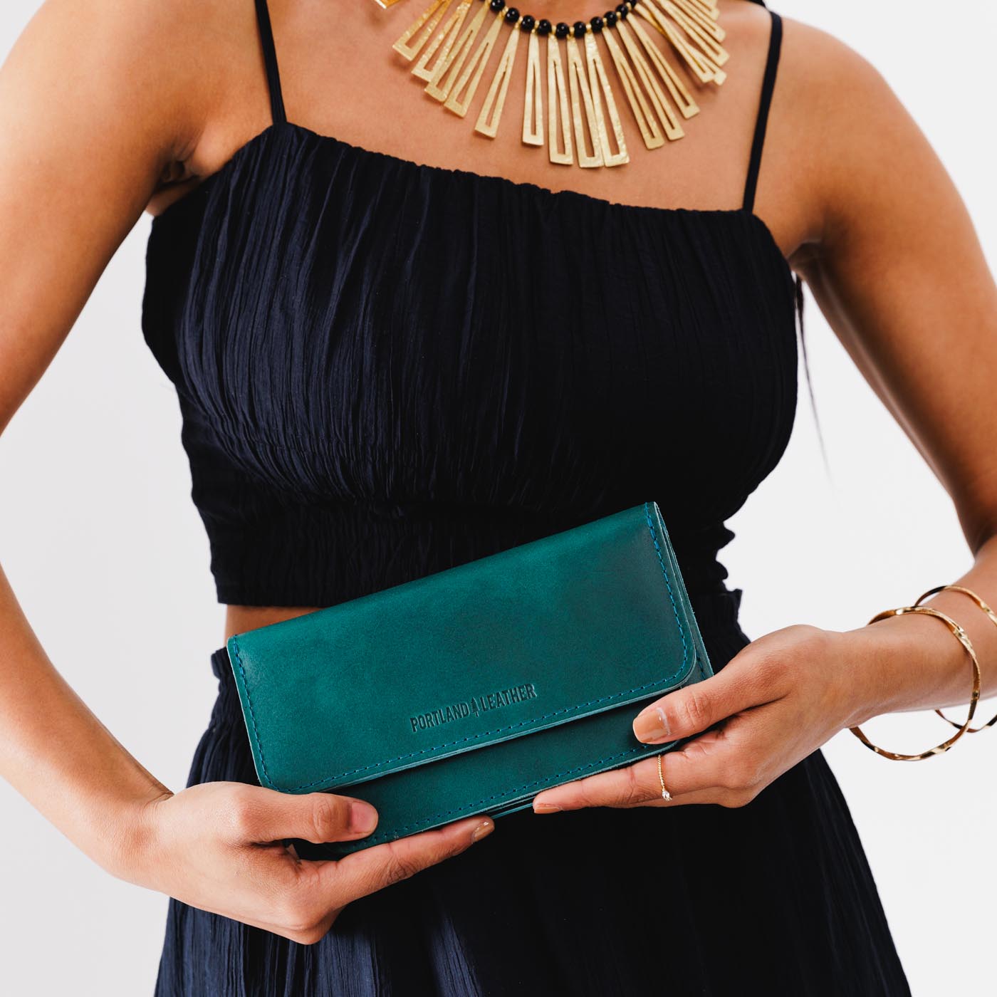 Portland Leather Goods 'Almost Perfect' Lily Wristlet