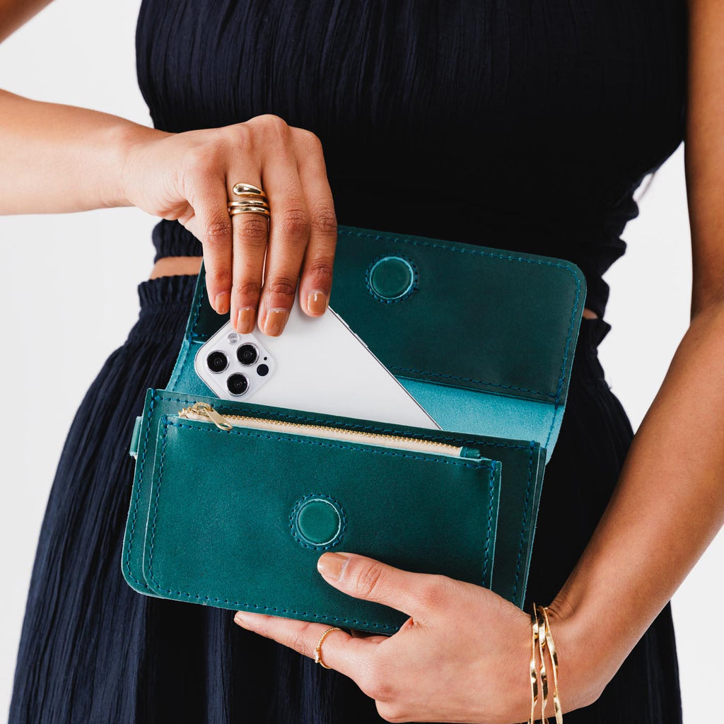 Portland Leather Goods Lily Wristlet