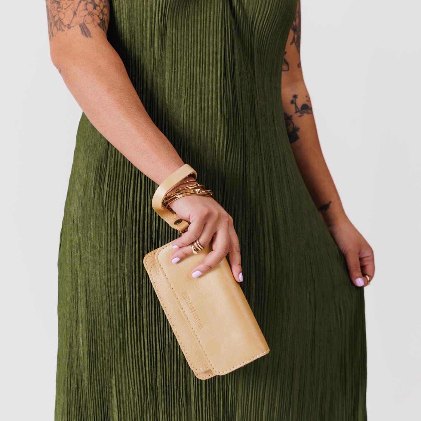 Portland Leather Goods Lily Wristlet