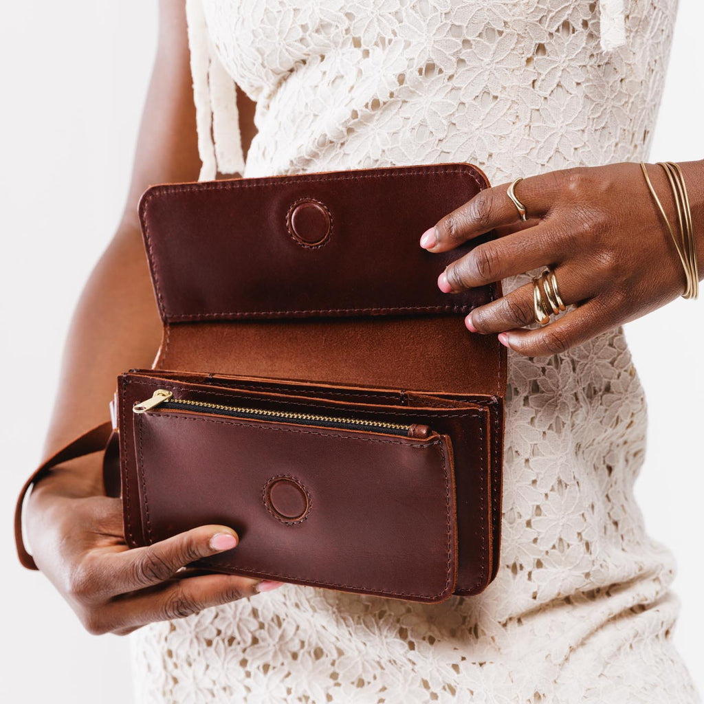 Portland Leather Goods Lily Wristlet
