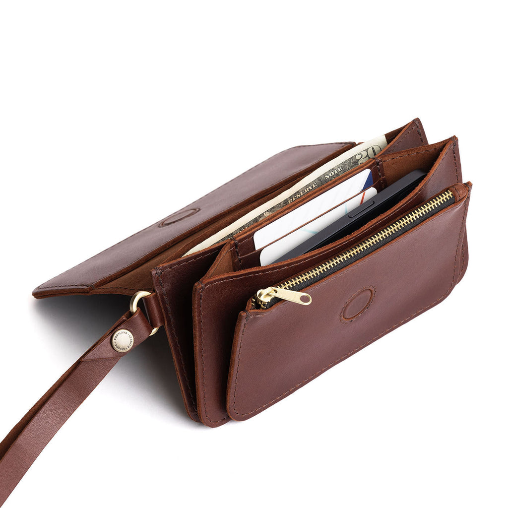Portland Leather Goods Lily Wristlet