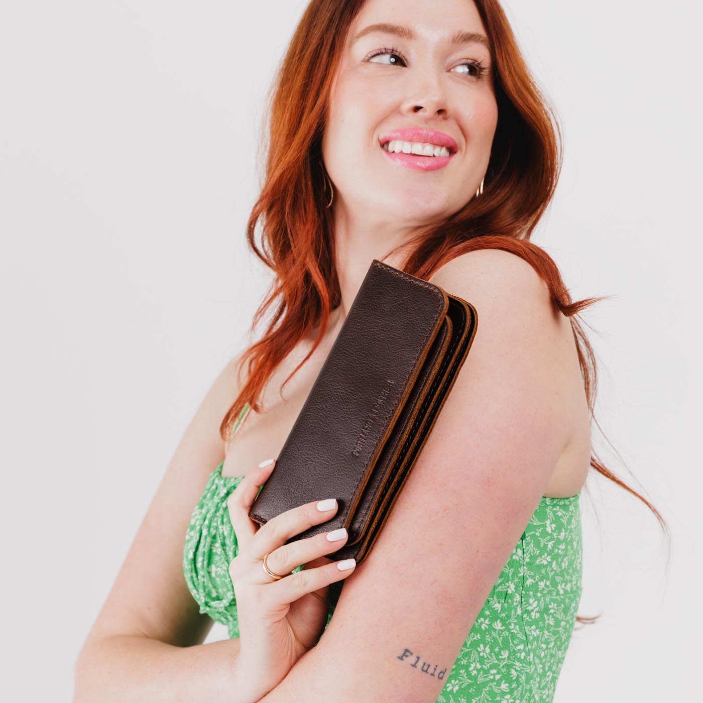 Portland Leather Goods Lily Wristlet
