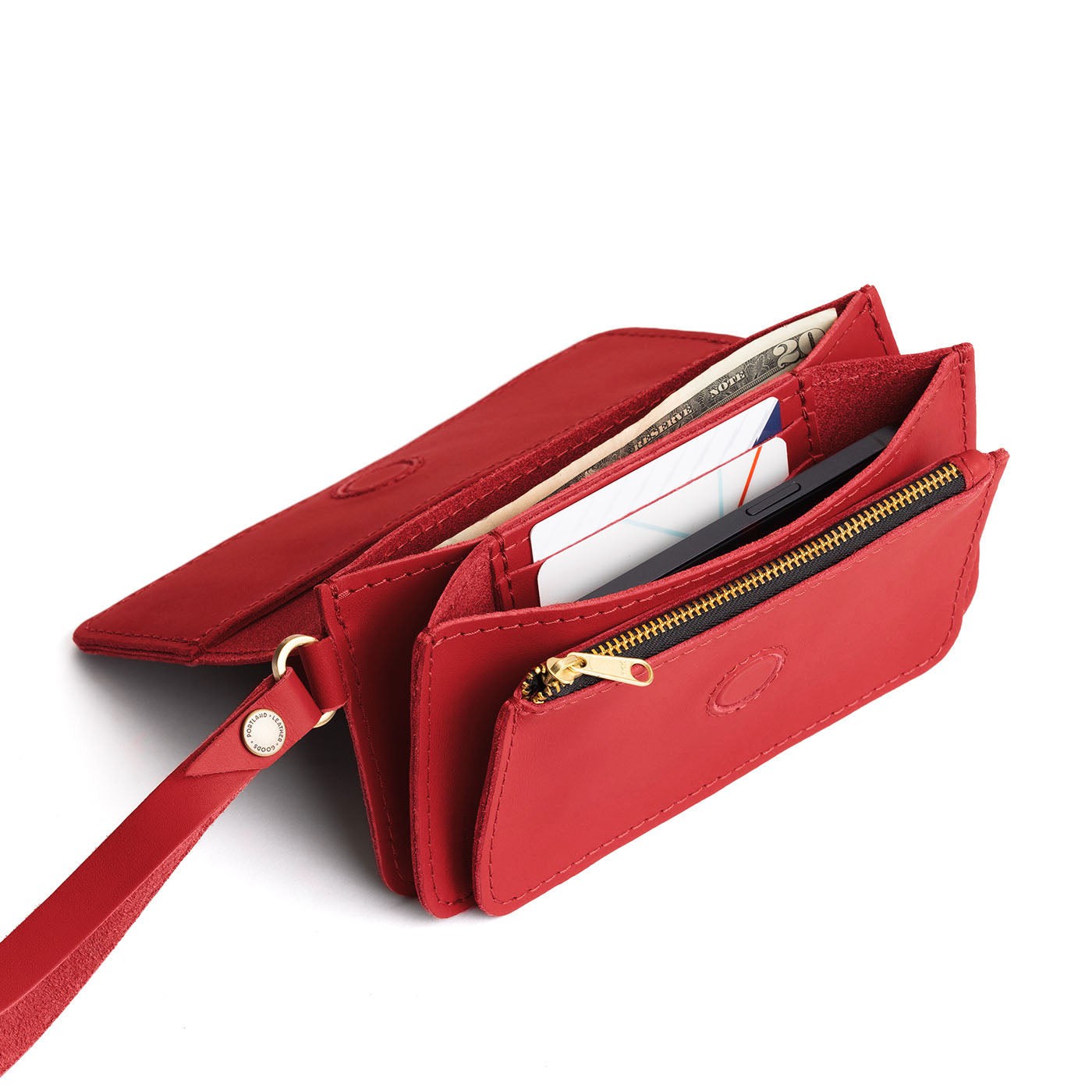 Portland Leather Goods Lily Wristlet