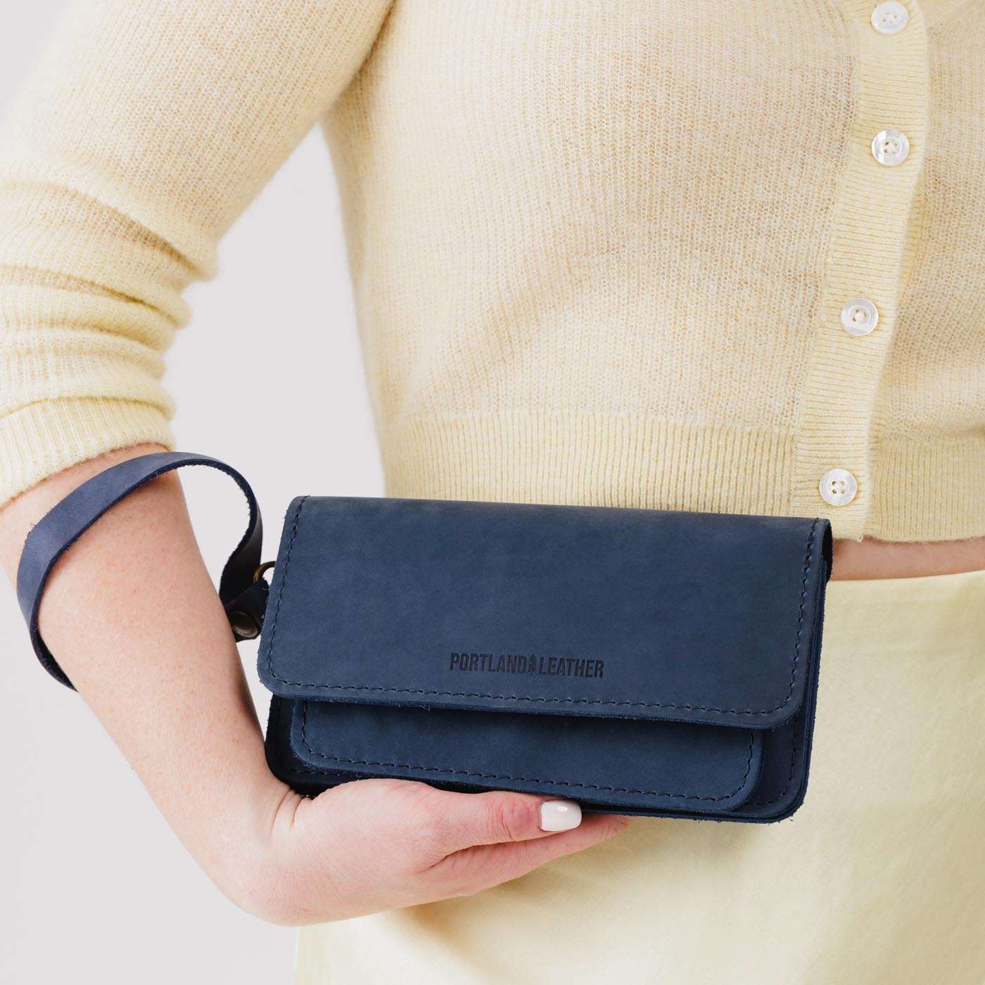 Portland Leather Goods Lily Wristlet