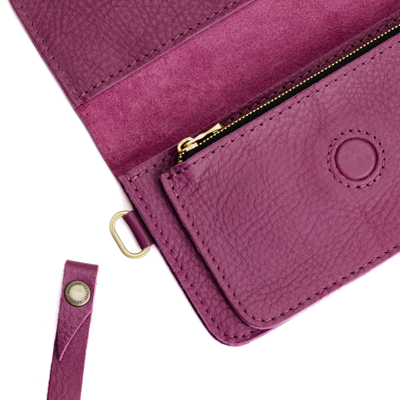 Portland Leather Goods 'Almost Perfect' Lily Wristlet