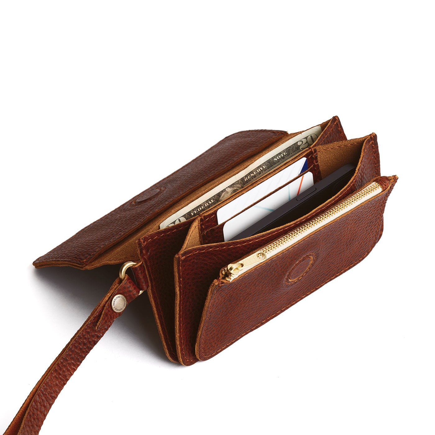 Portland Leather Goods Lily Wristlet