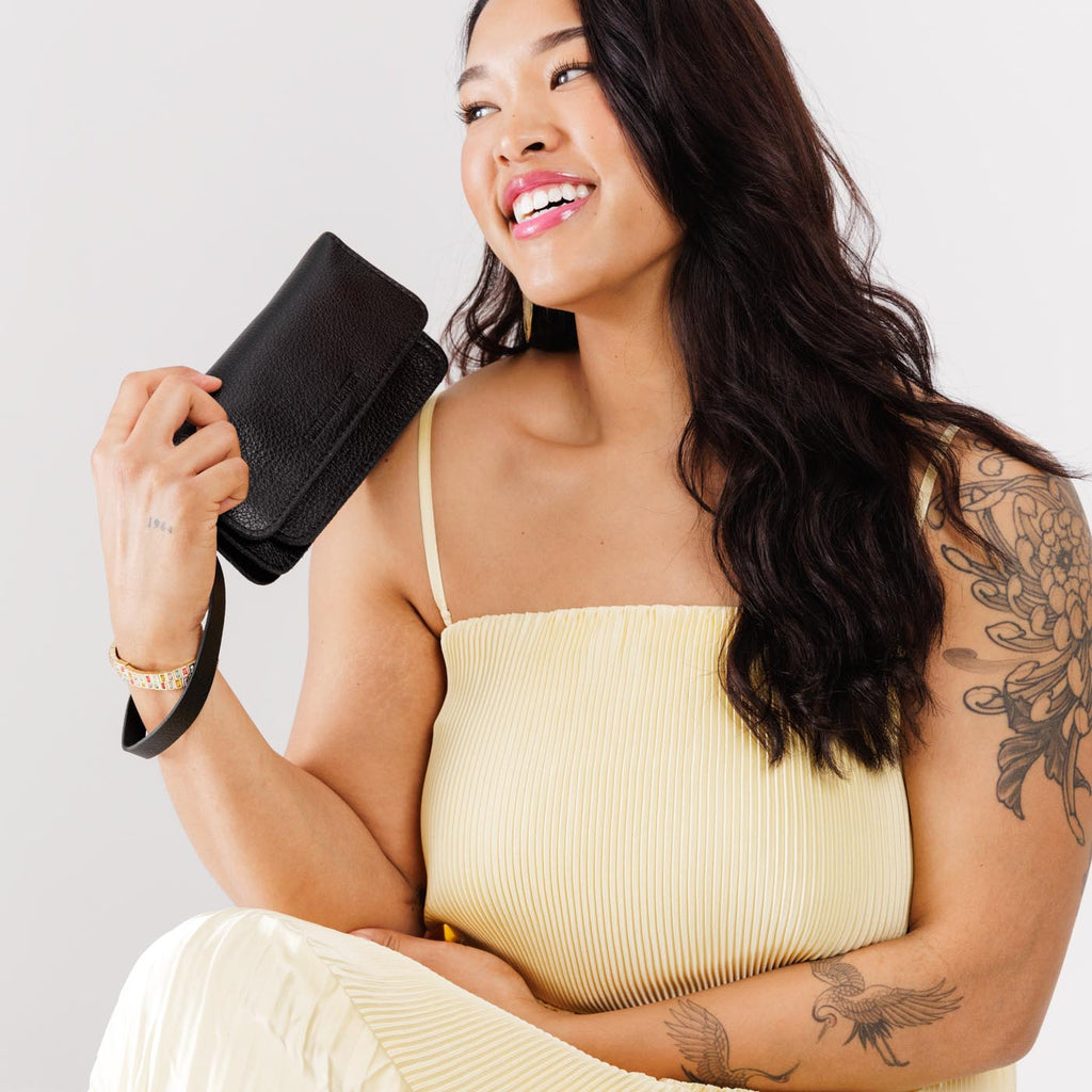 Portland Leather Goods 'Almost Perfect' Lily Wristlet