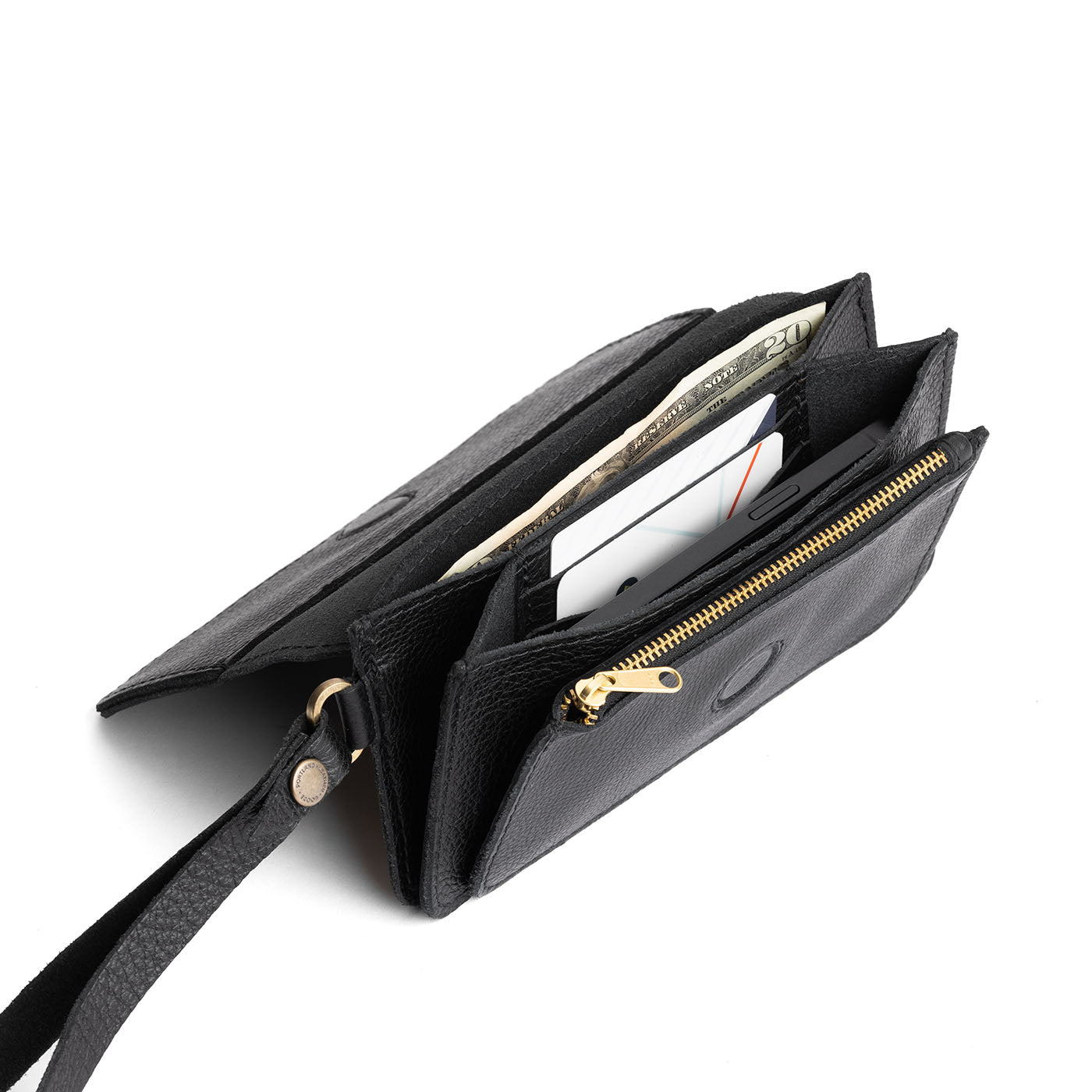 Portland Leather Goods 'Almost Perfect' Lily Wristlet