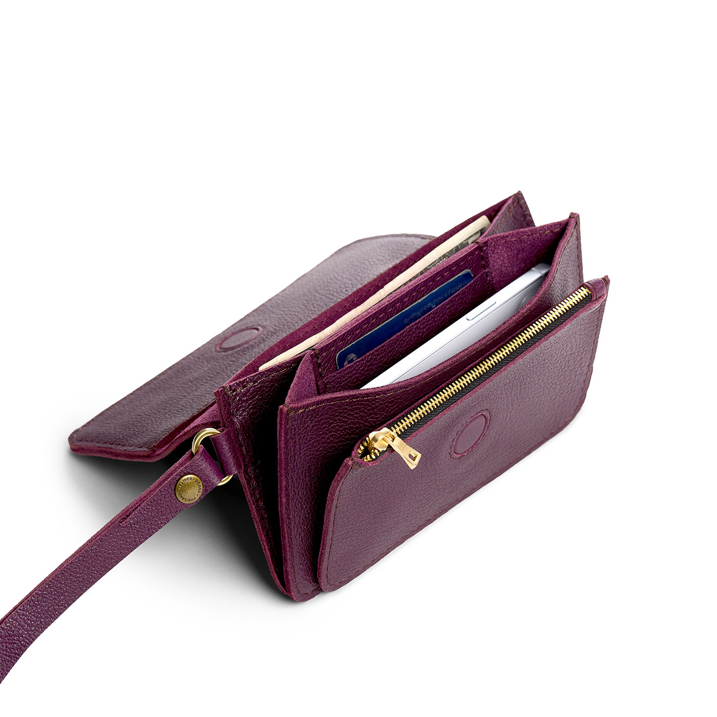 Portland Leather Goods 'Almost Perfect' Lily Wristlet
