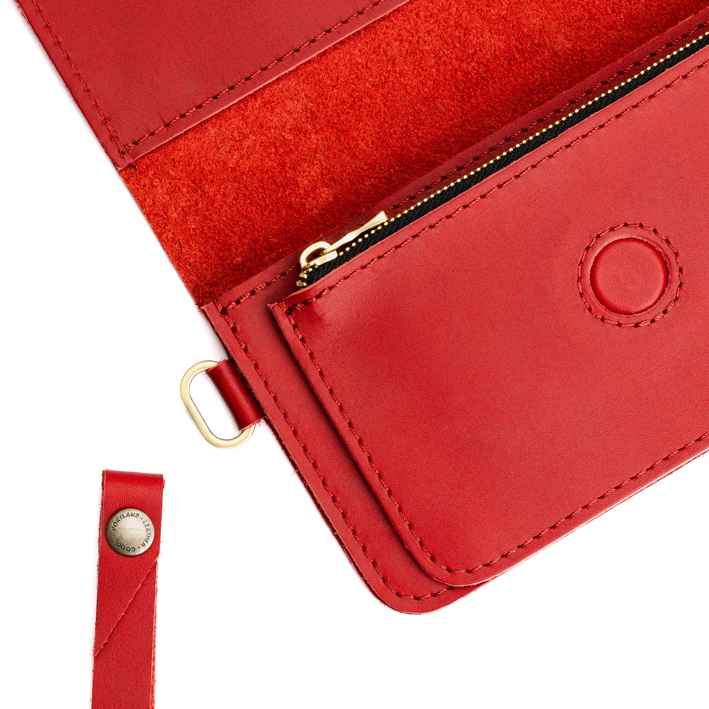 Portland Leather Goods 'Almost Perfect' Lily Wristlet