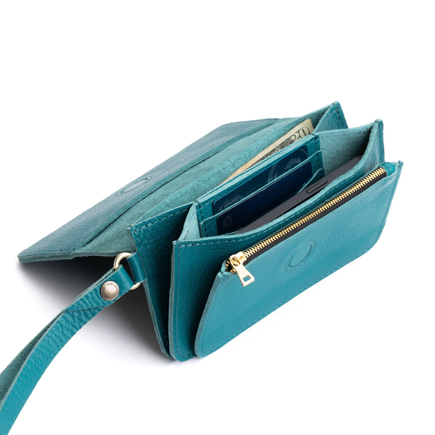 Portland Leather Goods 'Almost Perfect' Lily Wristlet