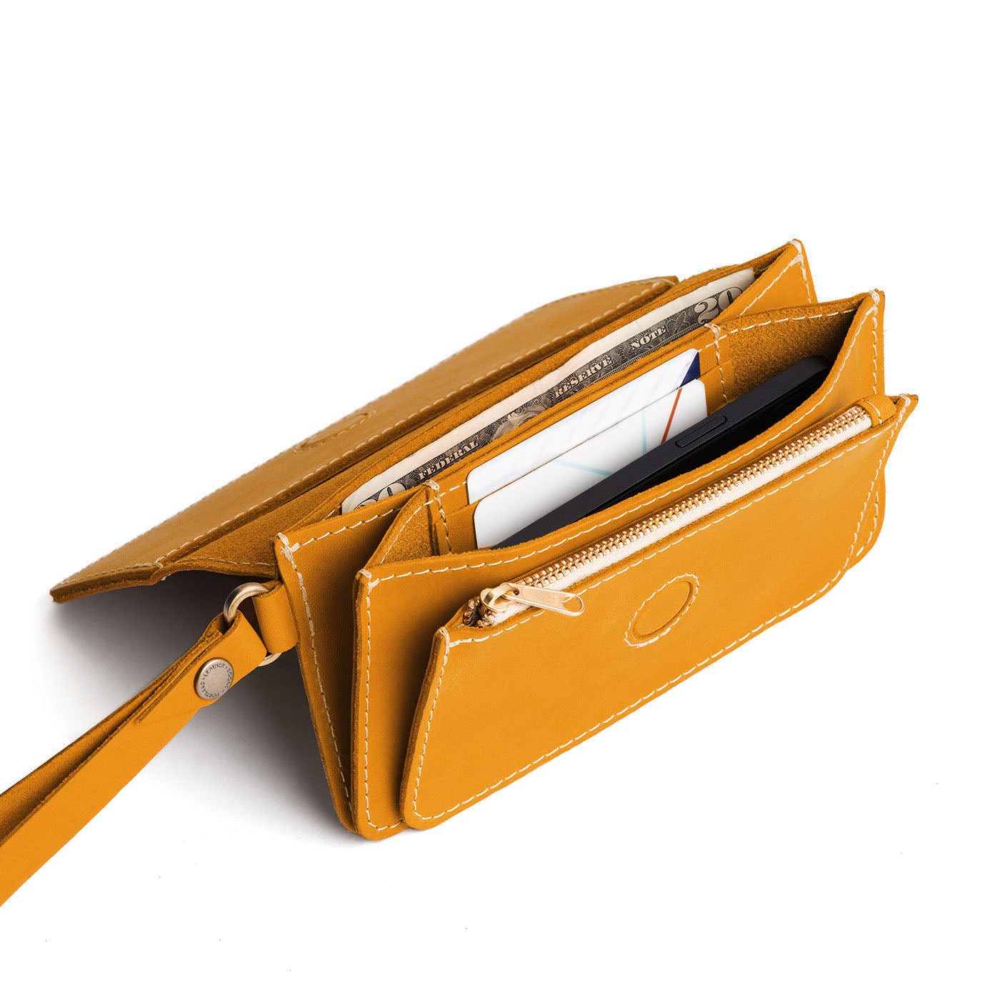 Portland Leather Goods 'Almost Perfect' Lily Wristlet