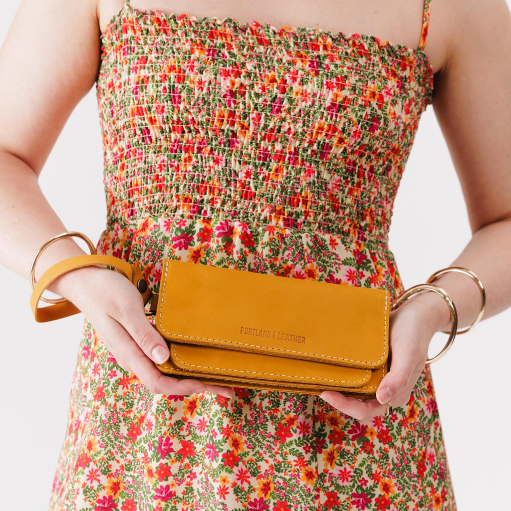 Portland Leather Goods Lily Wristlet