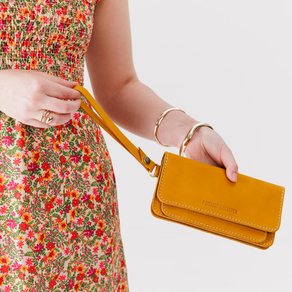 Portland Leather Goods 'Almost Perfect' Lily Wristlet