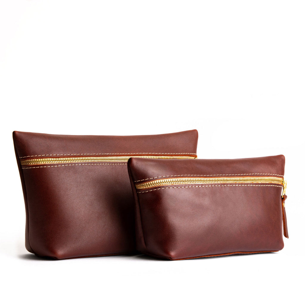Portland Leather Goods Makeup Bag