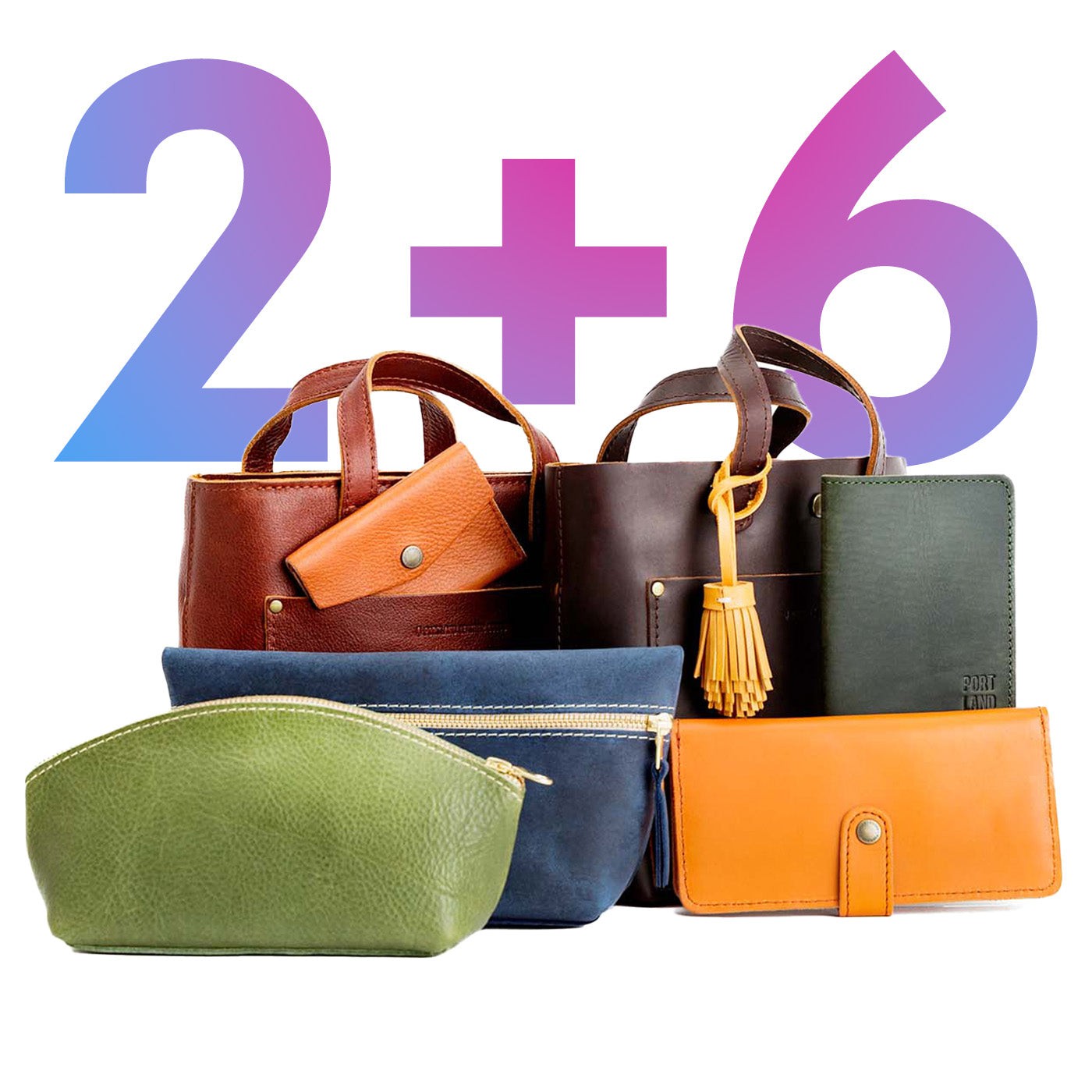 Portland Leather Goods Mini Crossbody Mystery Box