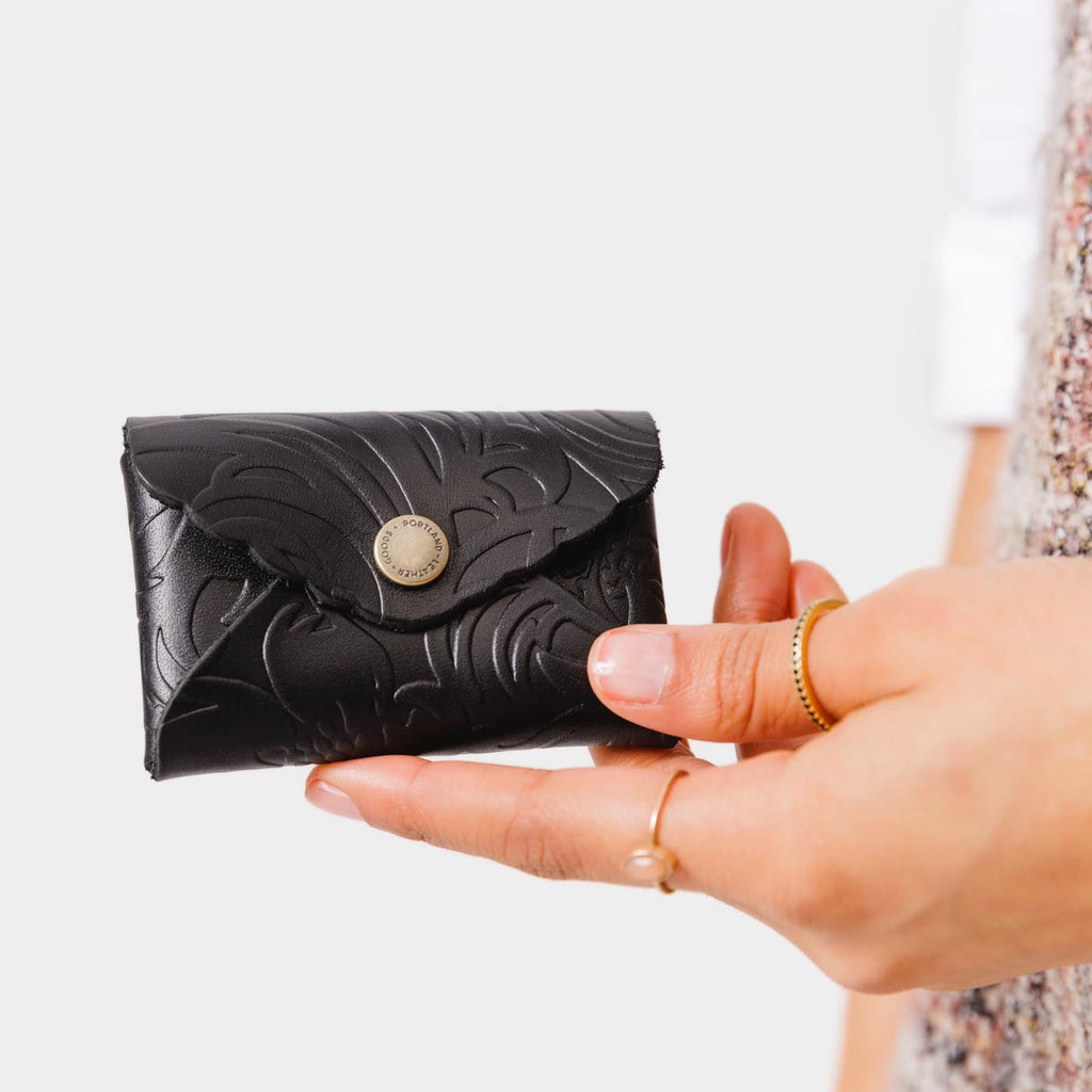 Portland Leather Goods Mini Daisy Wallet