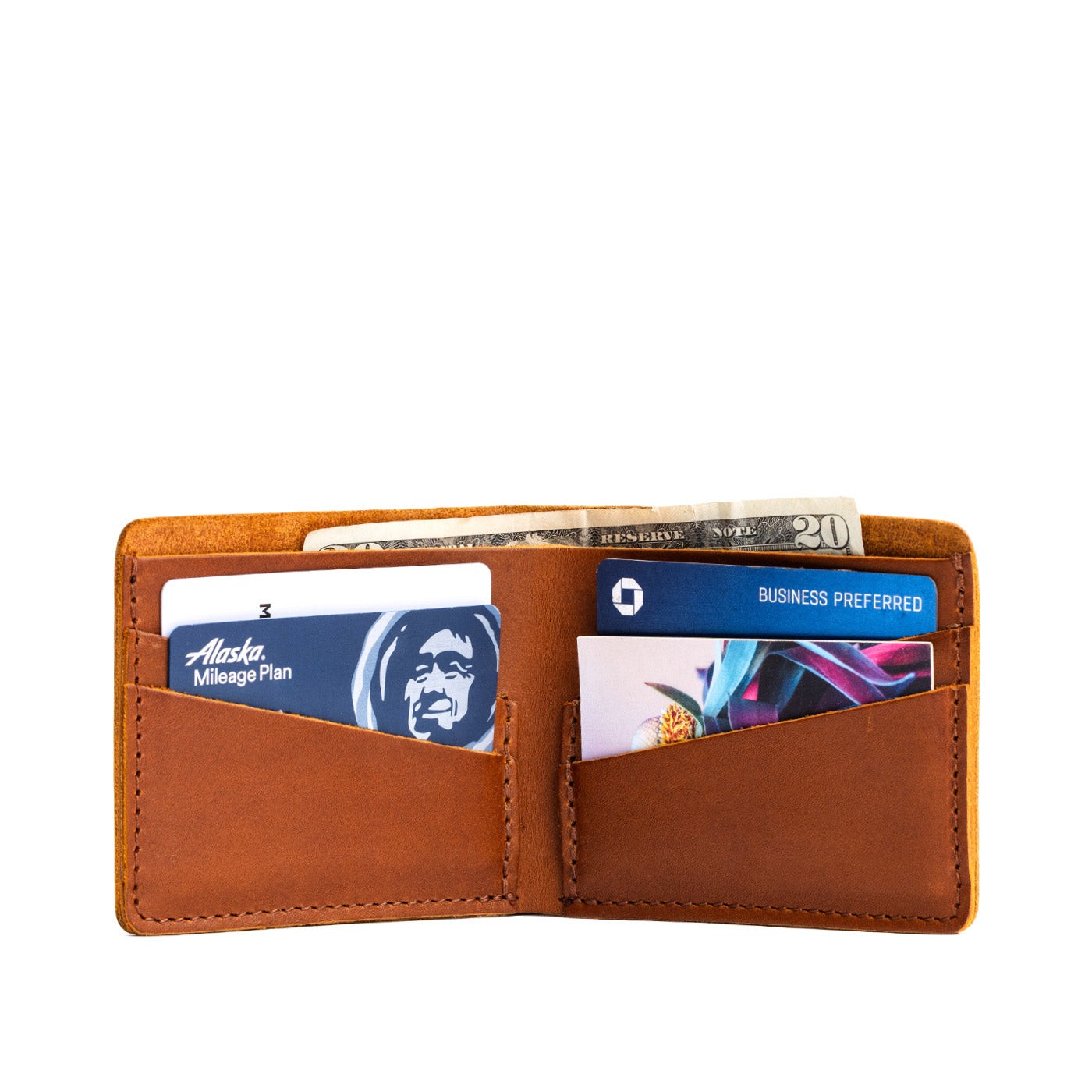 Portland Leather Goods Bifold Leather Wallet