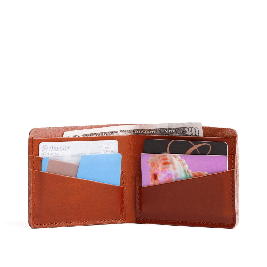 Portland Leather Goods Bifold Leather Wallet