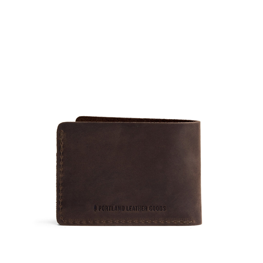 Portland Leather Goods Bifold Leather Wallet