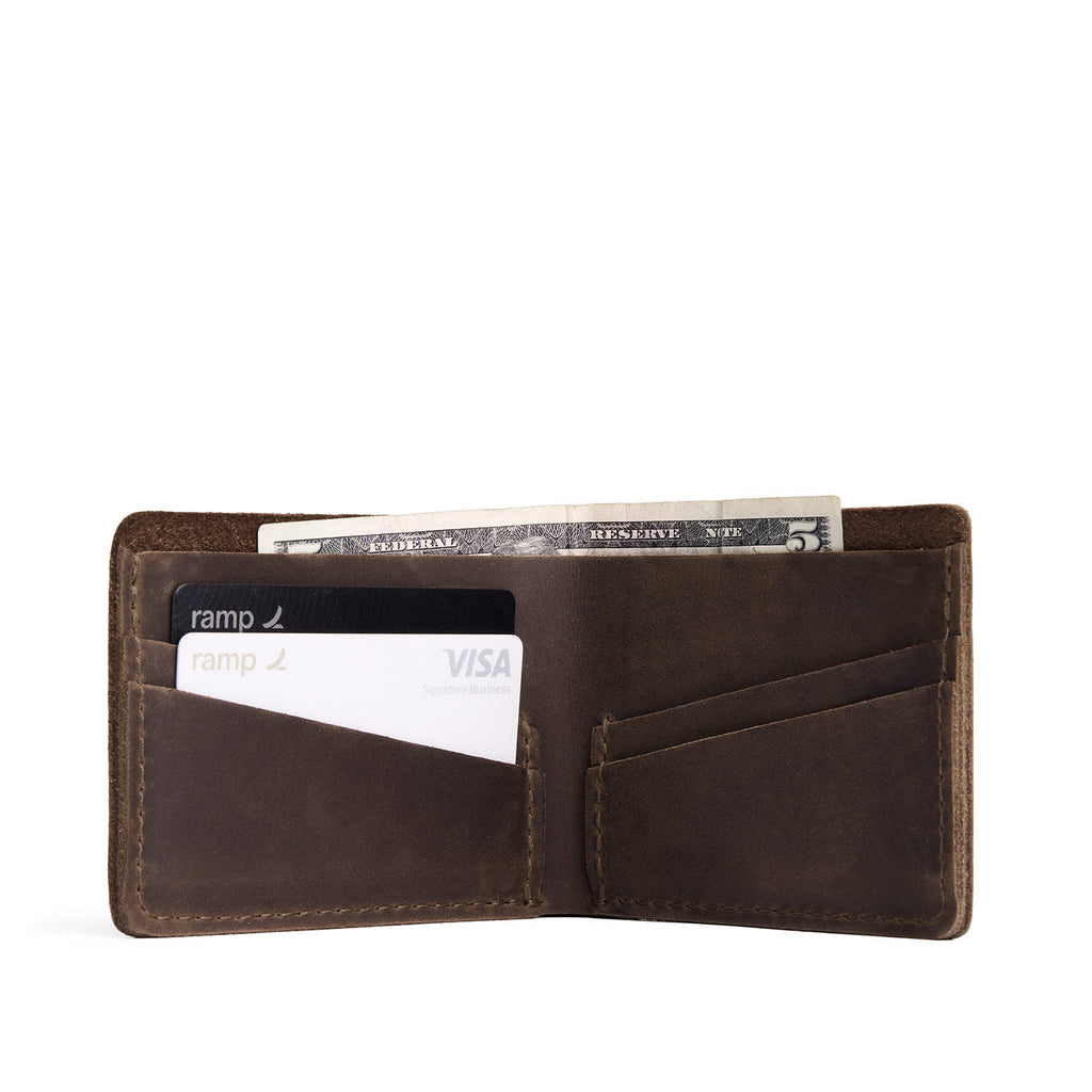 Portland Leather Goods Bifold Leather Wallet