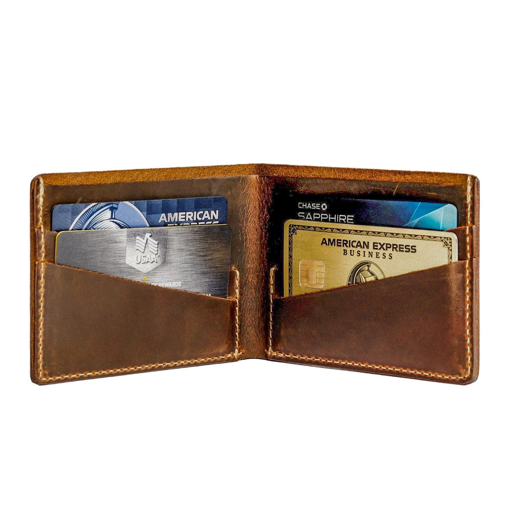 Portland Leather Goods Bifold Leather Wallet