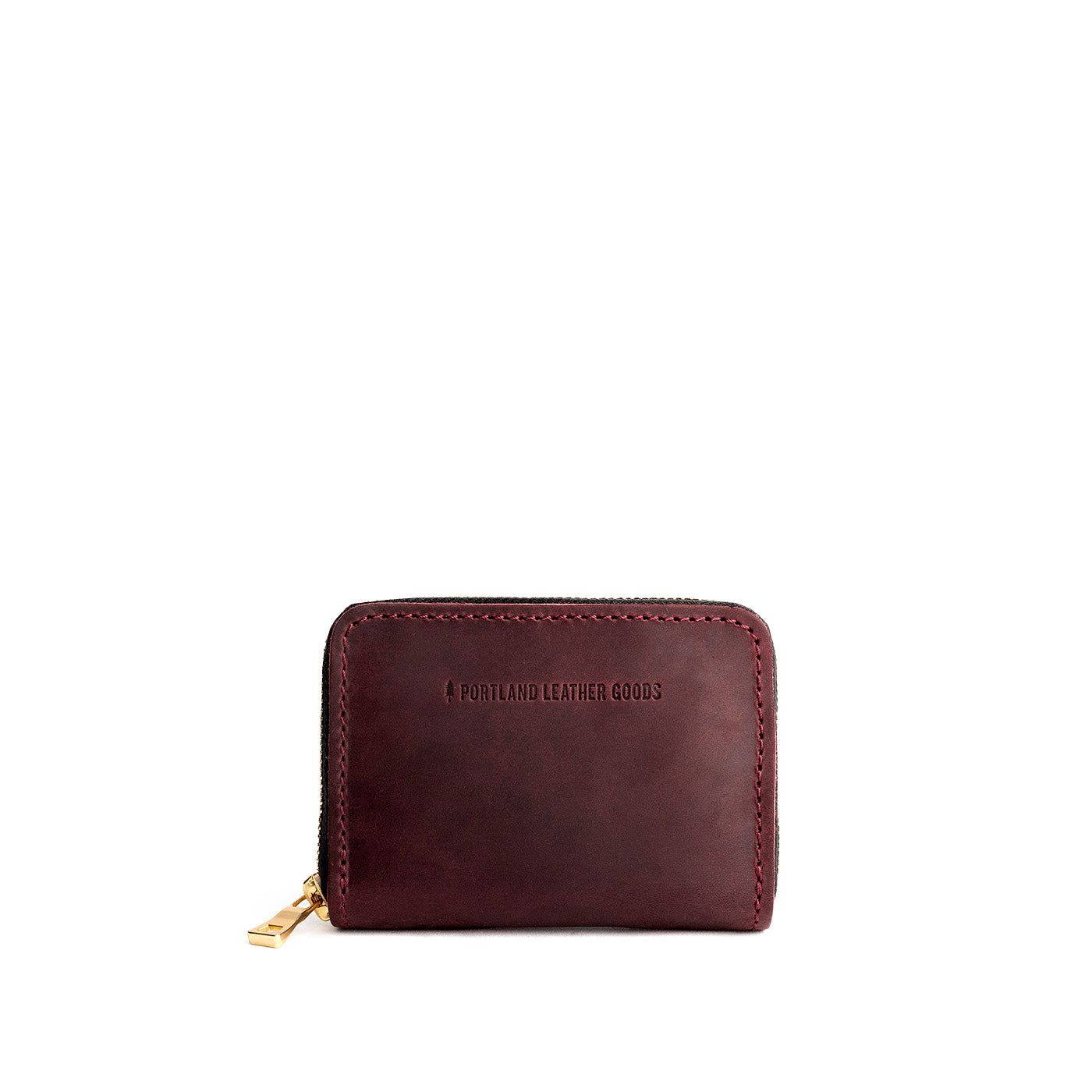 Portland Leather Goods Small Zip Wallet