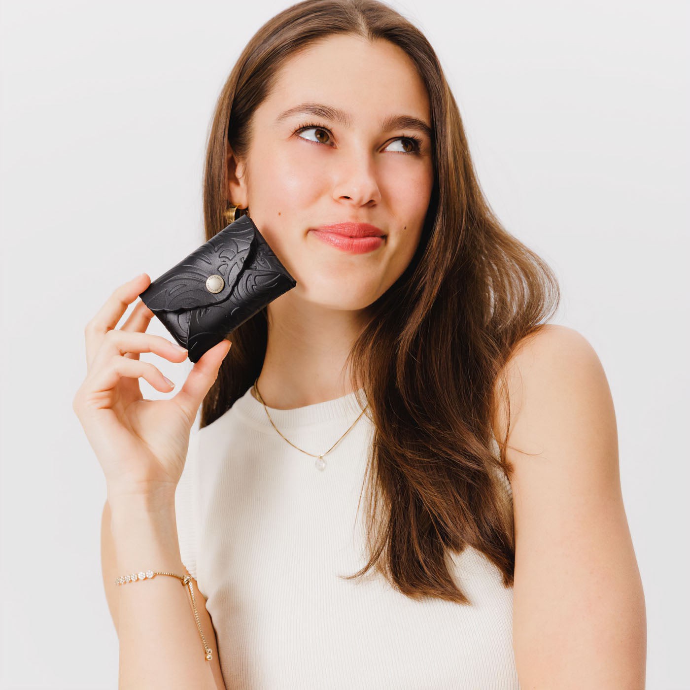 Portland Leather Goods Mini Daisy Wallet
