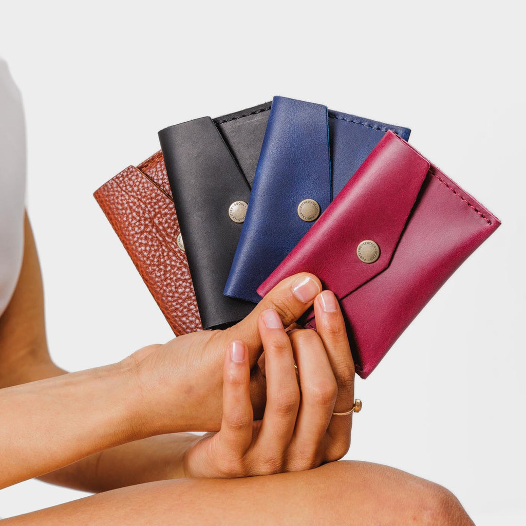 Portland Leather Goods Mini Envelope Wallet