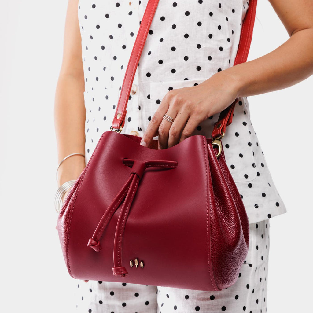 Portland Leather Goods Nest Bucket Bag