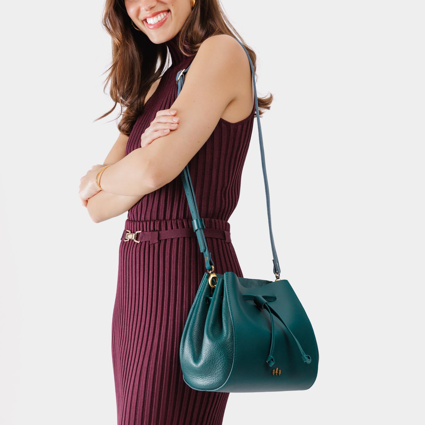 Portland Leather Goods Nest Bucket Bag