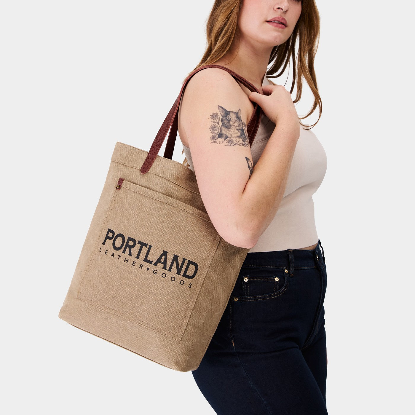 Portland Leather Goods Northwood Canvas Tote