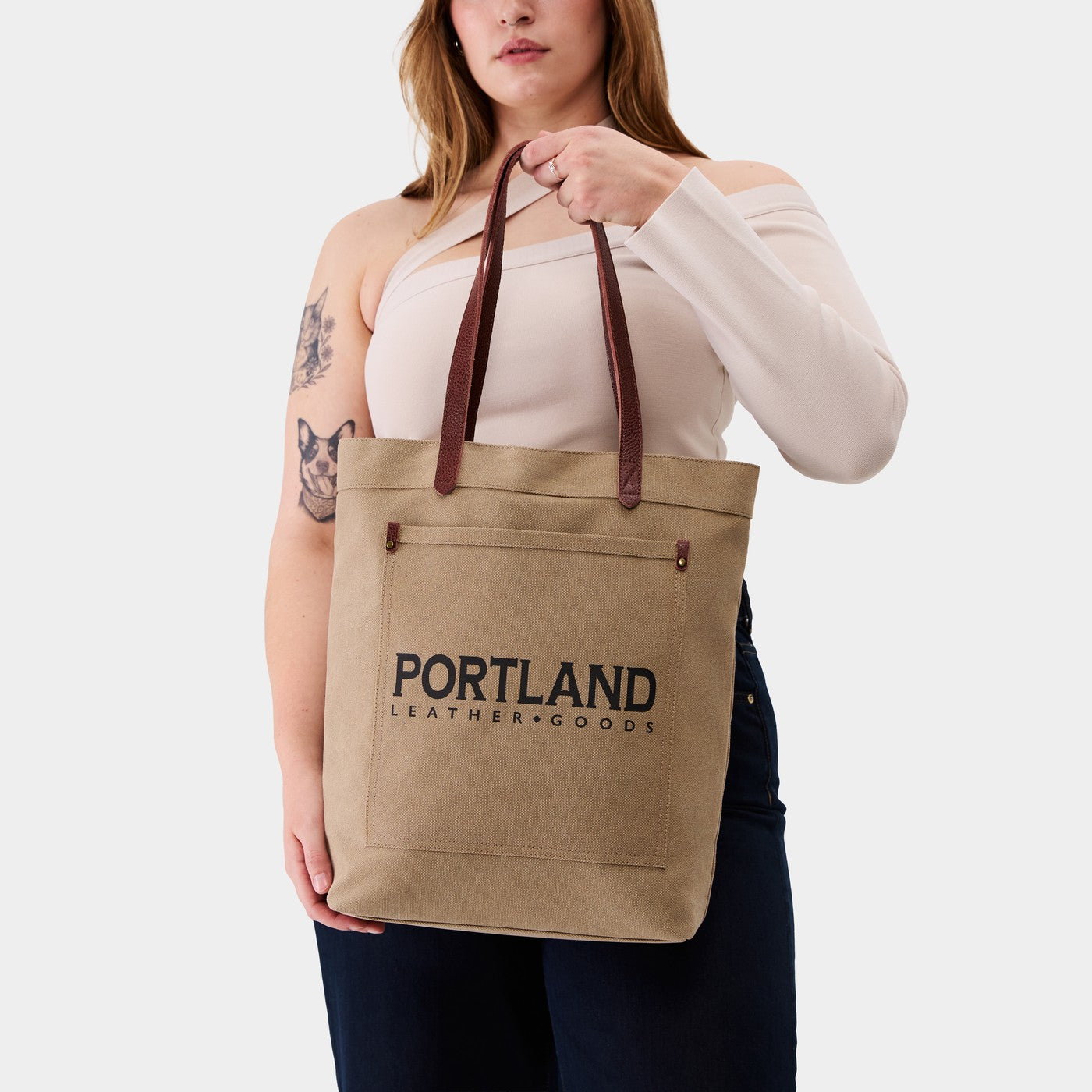 Portland Leather Goods Northwood Canvas Tote