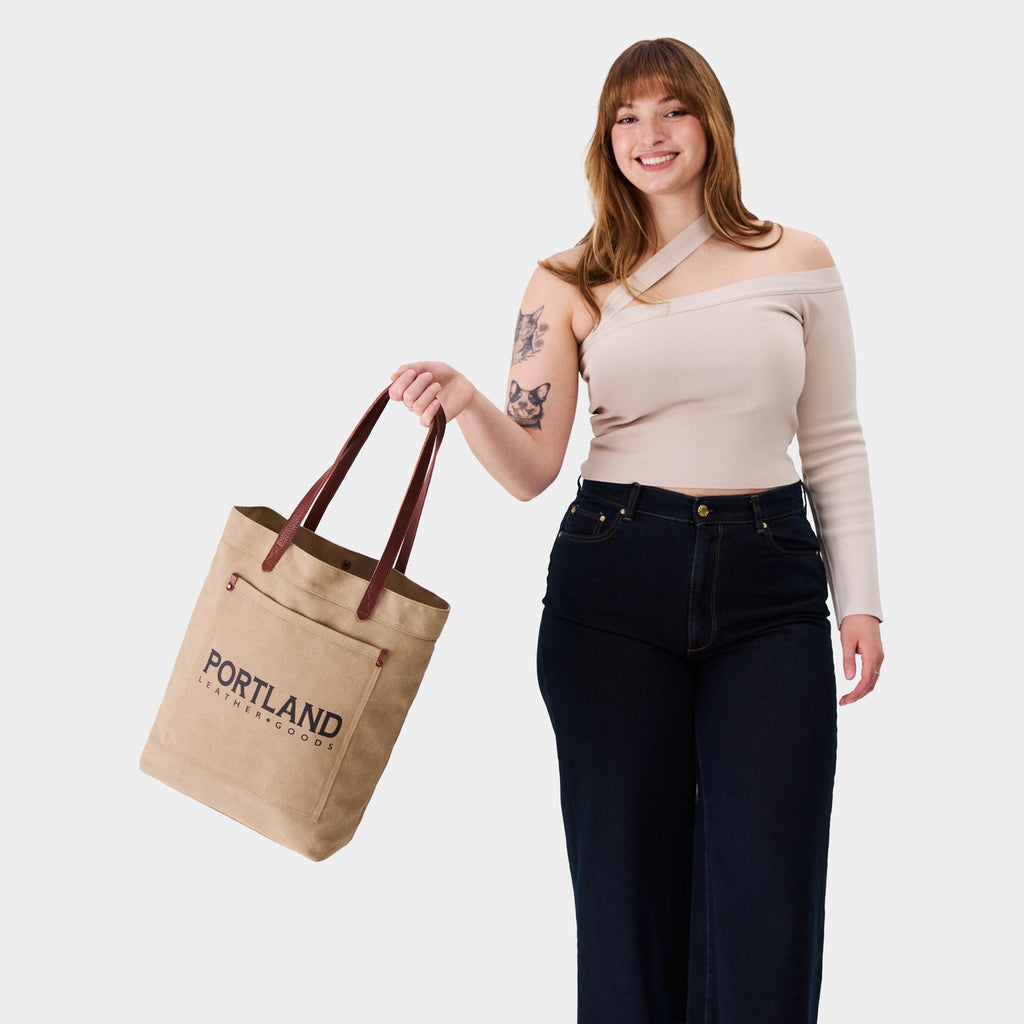 Portland Leather Goods Northwood Canvas Tote