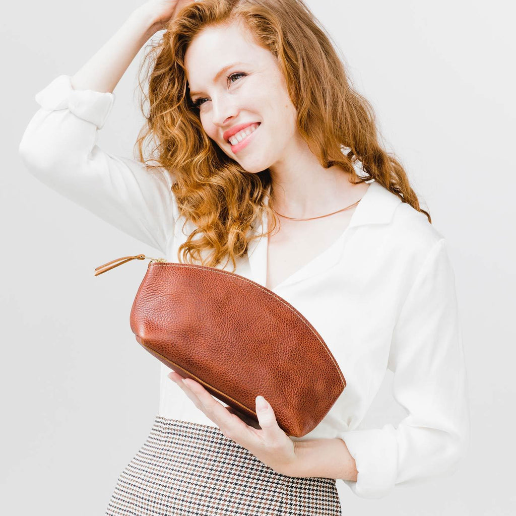 Portland Leather Goods 'Almost Perfect' Eclipse Makeup Bag