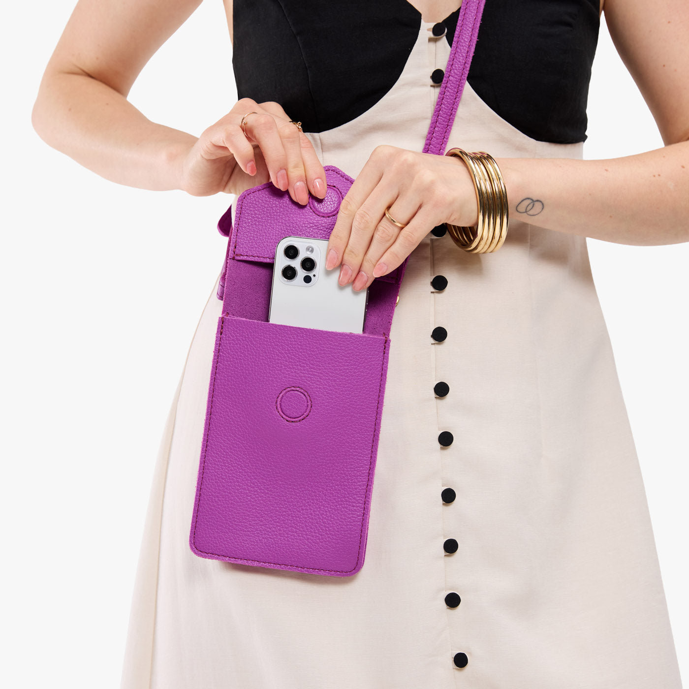 Portland Leather Goods Parker Phone Bag