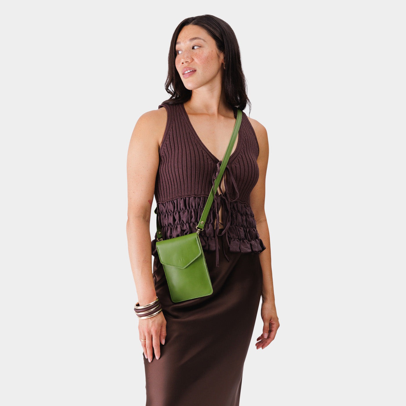 Portland Leather Goods Parker Phone Bag