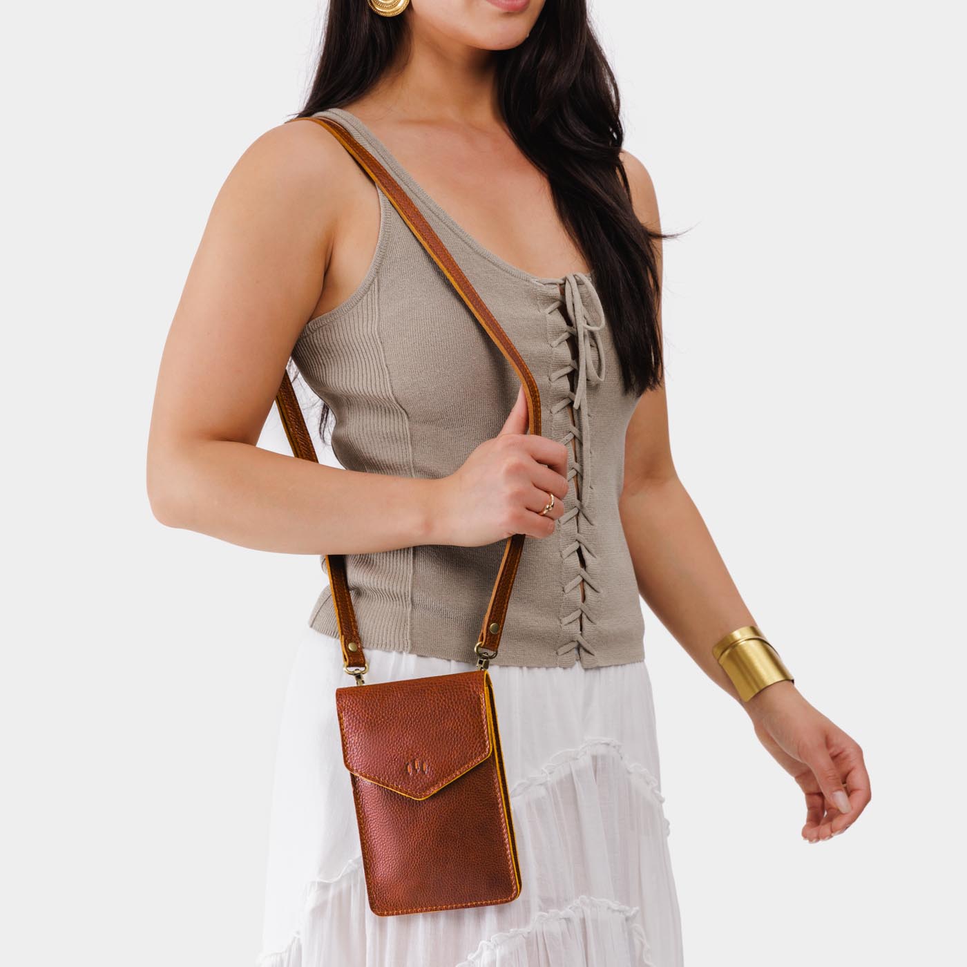 Portland Leather Goods Parker Phone Bag