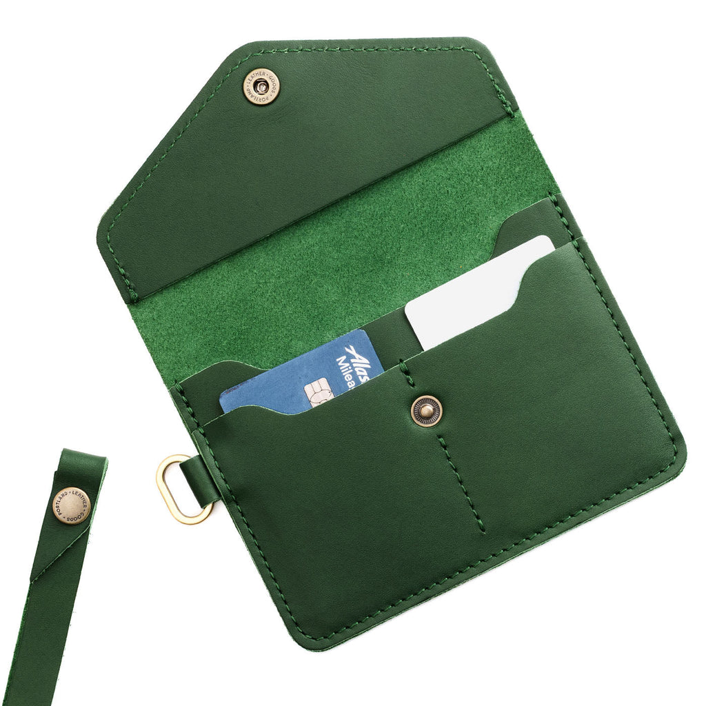 Portland Leather Goods Passport Wristlet